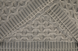 Plaid Texel grijs