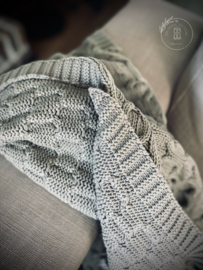 Plaid Texel grijs