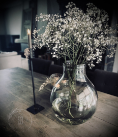 Glazen bloemenvaas Vintage