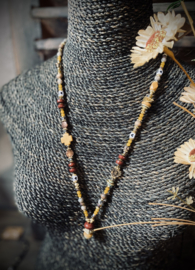 Telefoonketting bruin