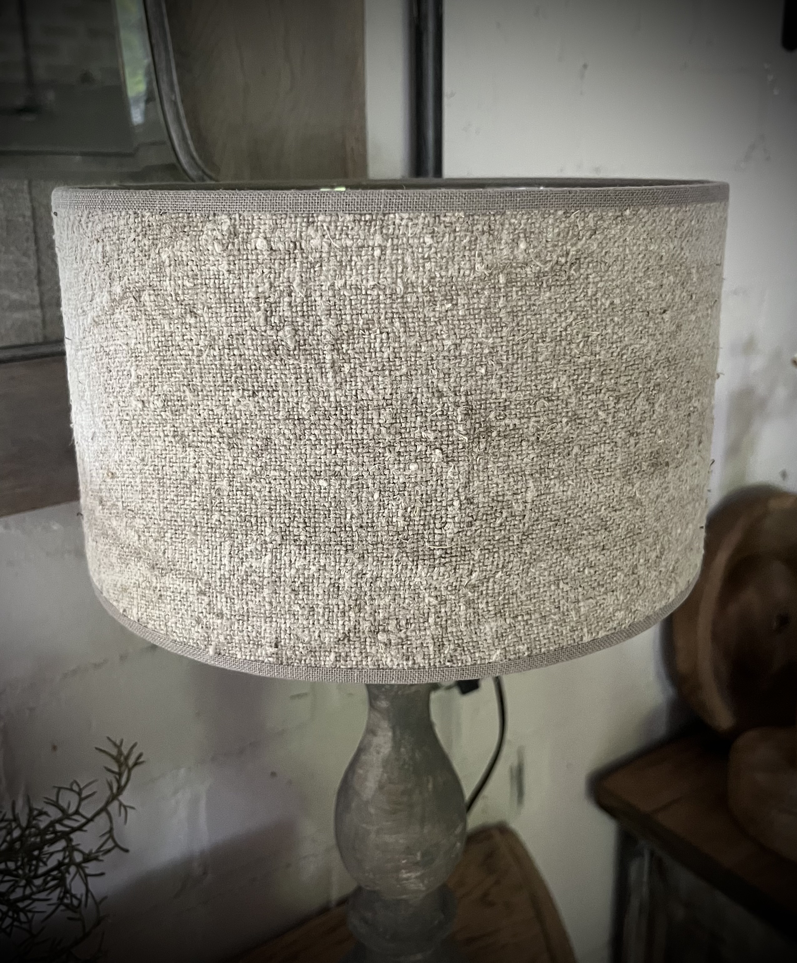 Cilinderkap shabby Ø25cm