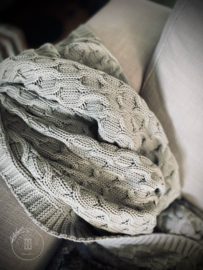 Plaid Texel grijs