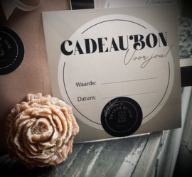 Cadeaubon ter waarde van 10 euro