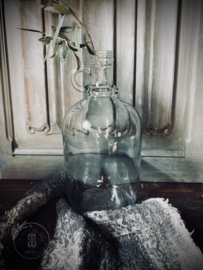 Glazen fles transparant