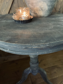 Teakhouten wijntafel