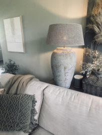 Stenen kruiklamp Light Grey L