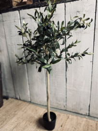 Kunst olijfboom op stam 90 cm