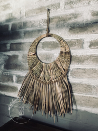 Wanddecoratie zeegras
