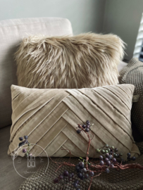Kussen Pumice Stone beige 30x50