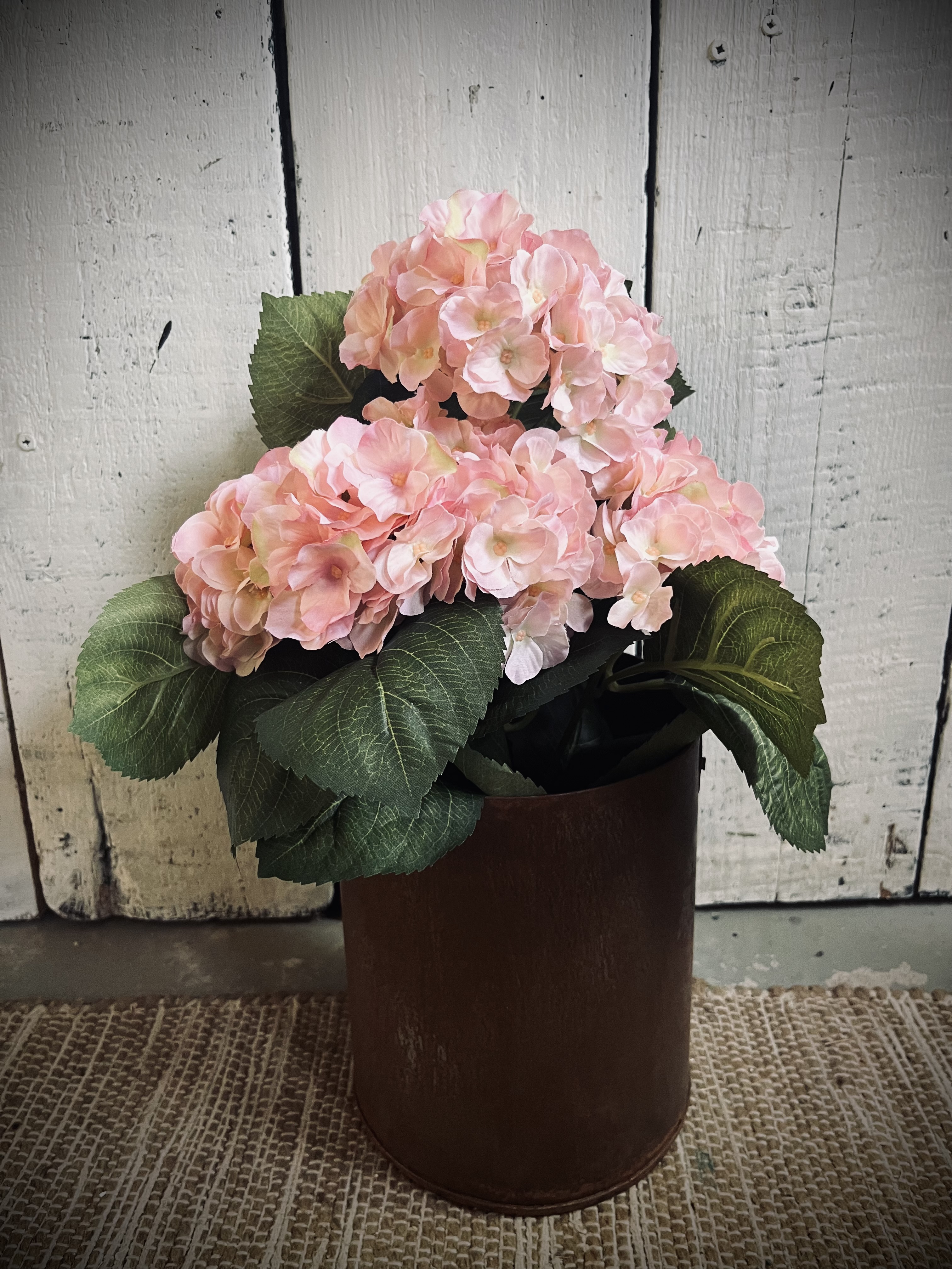 Kunstplant Hortensia rond