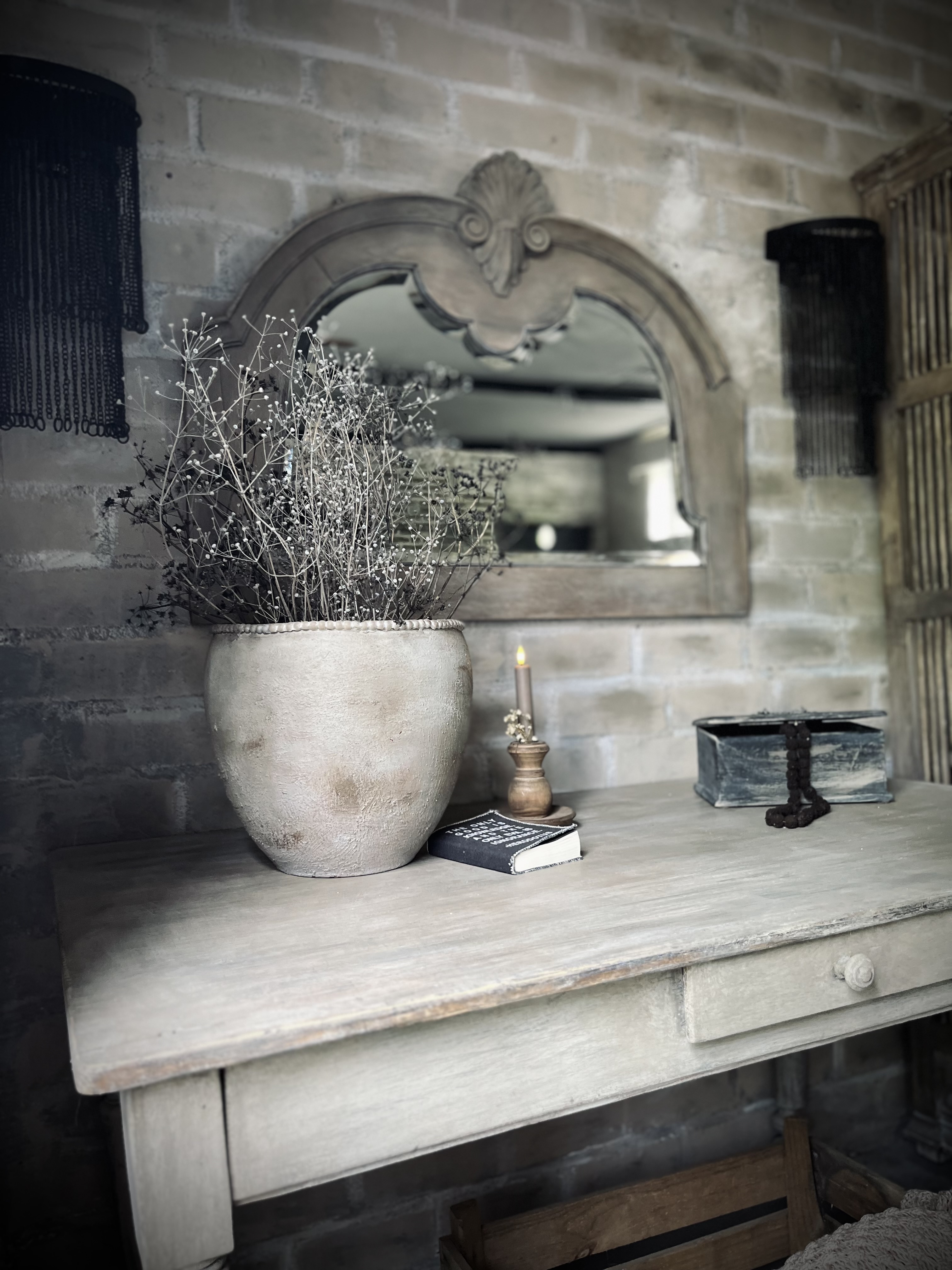 Antiek houten tafel “Marlie”