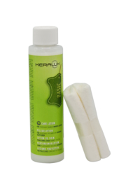 Keralux® lotion V voor plantaardig gelooid leder