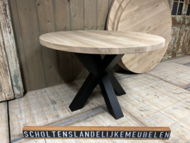 Eikenhouten tafelblad rond