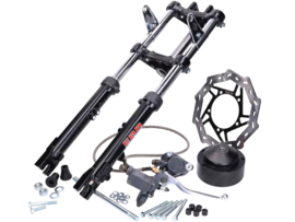 Schijfrem set Compleet met EBR Voorvork Hydraulisch Kort 61.5cm Swiing! Puch Maxi