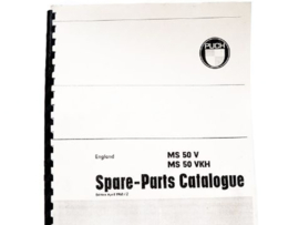Onderdelen Documentatie Boek A4 Engels Puch MS50 / MS50 VKH