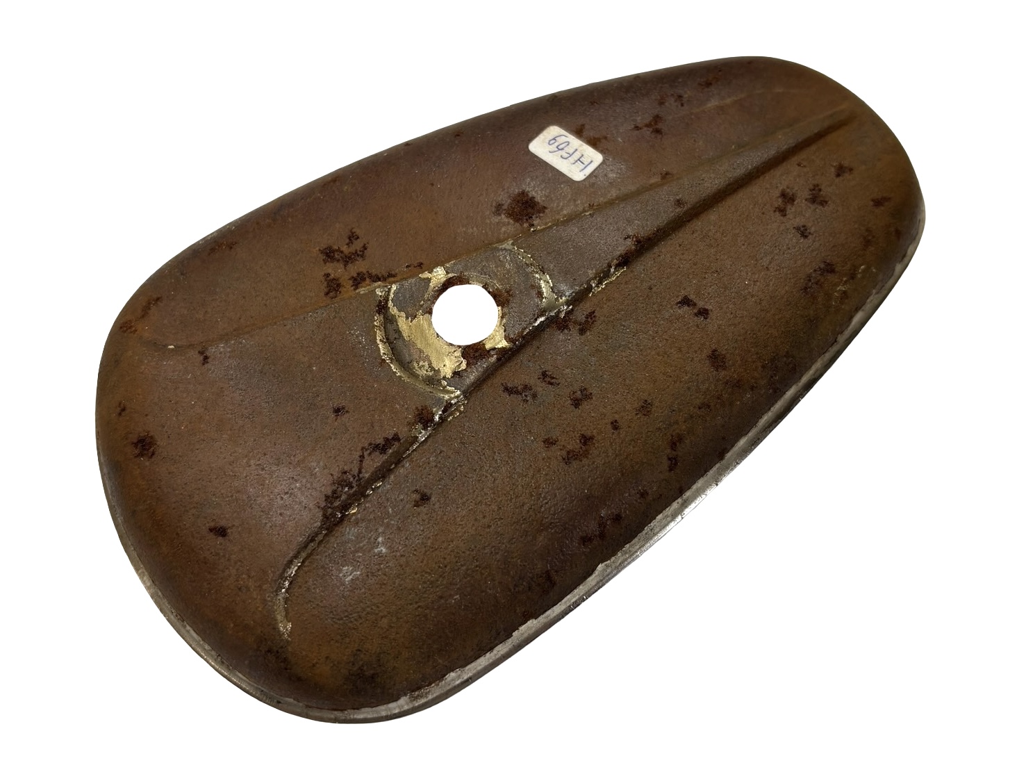 Gereedschapsdeksel Tank Chroom Tomos / Puch MV / MS / VS / DS / Etc