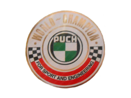 Aufkleber Emblem Scheinwerfer Rund Puch World Champion
