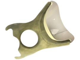 Koplamp spoiler met smoke ruit Race universeel