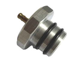 Tankdop met Ontluchting Hoekig - Aluminium 30mm Puch Maxi