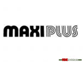 Sticker set tank zwart Puch Maxi Plus