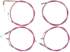 Cable set Pink complete 4-Pieces Puch Maxi