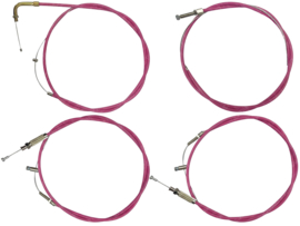 Cable set Pink Complete 4-Pieces Puch Maxi
