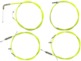 Cable set Neon Yellow complete 4-Pieces Puch Maxi