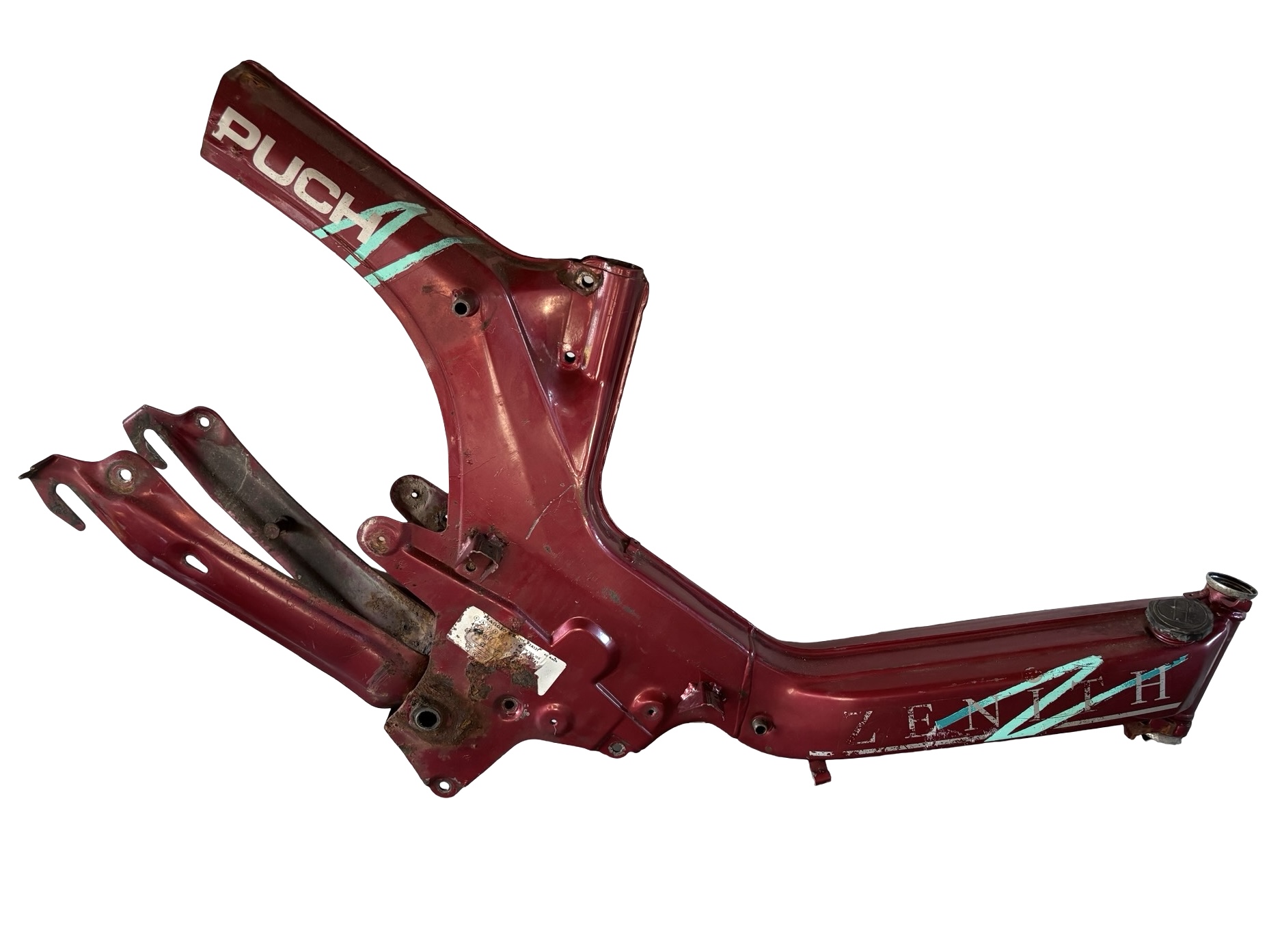 Rahmen mit Schwinge Original Puch Maxi P1