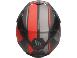 Helm Fighter MT Streetfighter SV Matt Schwarz - Rot
