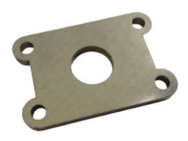 Plaatje Inlaat Spruitstuk 21mm 74cc Gilardoni / Italkit Cilinder RVS VDMRacing! Puch Maxi