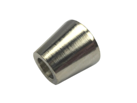Uitlaatprop restrictor 22mm (10mm doorlaat)