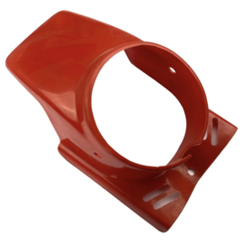 Koplamp spoiler rond rood Polisport! Puch Maxi