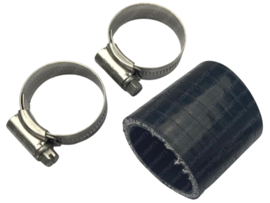 Manifold rubber set 35mm Silicone Black Polini / Keihin / Stage6 / PWK / Universal