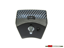 Taillight small black/carbon glass Puch Maxi