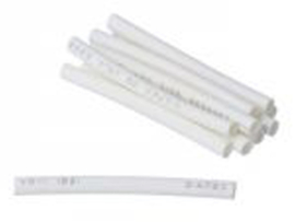 Shrink tubes White 2.0mm x 40mm 10-Pieces