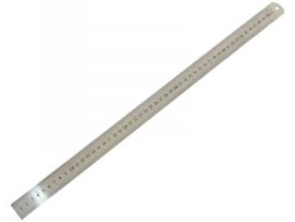Ruler Stainless steel Doublesided 20 Inch - 50cm