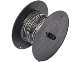 Electric wire Black / White 1.0mm (Per meter)