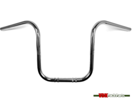 Handlebar Apehanger chopper small chrome 300mm