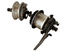 Naaf set Voorzijde & Achterzijde Spaakwiel Origineel! Puch Maxi S