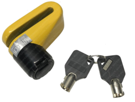 Brake disc Lock 5.5mm Small Yellow