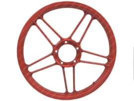 Stervelg 17 Inch Gepoedercoat Rood 17 x 1.35 Puch Maxi