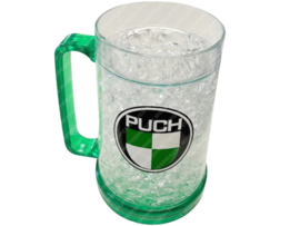 Mug / drinking cup / beer mug Frosty Mug Puch Logo 450ML