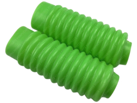 Harmonika stof rubber set 120mm voorvork Groen Fast Arrow Puch Maxi