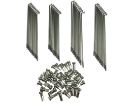 Spaken set RVS Voorwiel Puch Magnum X