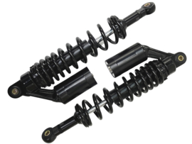 Shock absorber set Sport adjustable Black / Black 360mm Puch Maxi
