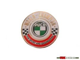 Sticker round 50mm Puch World Champion