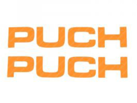 Aufklebersatz Puch (Fluor Orange)