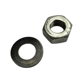 Nut + Spring washer clutch push-start / pedal-start M10 Puch e50 (Multiple orderable)
