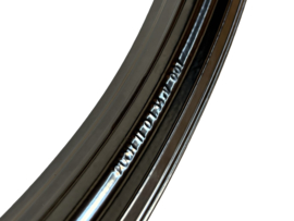 Stervelg 17 Inch 17 x 1.35 Gepoedercoat Zwart (RAL 9005) Origineel! Puch Maxi