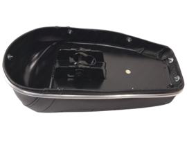 Buddyseat Zadel Kort Zwart - Aluminium Sierstrip Puch Maxi / Condor / X30 Pinto